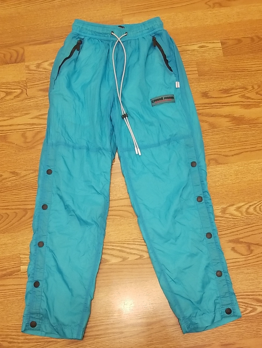 Teal Men's Drawstring Track Pants